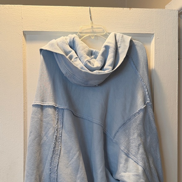 We The Free Light Blue Hooded Jacket - Picture 2 of 2